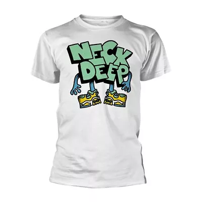 Buy NECK DEEP - TEXT GUY - Size S - New T Shirt - I72z • 17.97£
