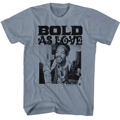 Buy Jimi Hendrix Bold As Love Men's T Shirt Rock Merch • 40.37£