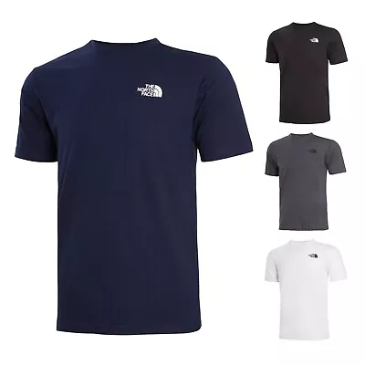 Buy Mens T-Shirt The North Face Logo Short Sleeved Casual Cotton Everyday Crew Top • 11.95£