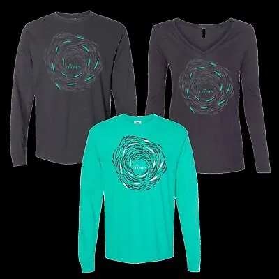 Buy Tee Shirt-Against The Current-The Chosen-Teal-Womens Long Sleeve V-neck-2X Large • 39.99£