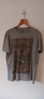 Buy Jimi Hendrix Authentic Brand Woodstock Fade - Tee Shirt - Size L • 10£