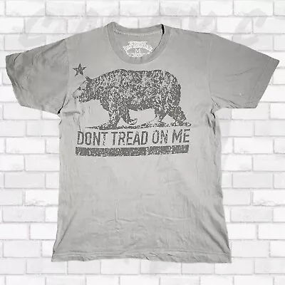Buy Dont Tread On Me Bear Edition Men’s Short Sleeve T-Shirt M Vintage Graphic Print • 9.31£