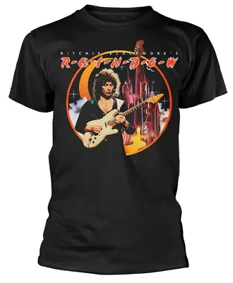 Buy Rainbow Ritchie Blackmore Photo Black T-Shirt NEW OFFICIAL • 17.99£