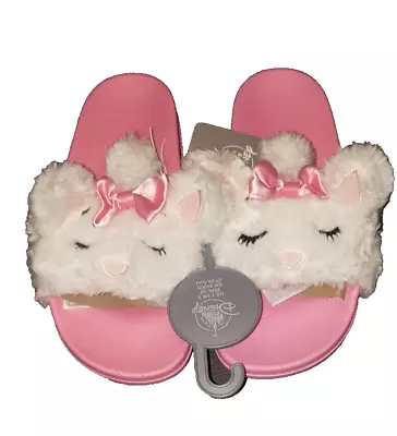 Buy Disney Aristocats Marie Plush Face Indoor/outdoor Clogs Style Slipper Shoes~new • 47.35£