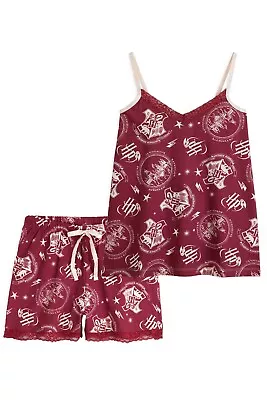 Buy Harry Potter 2 Piece Cotton Pyjamas Set With Shorts And Tops For Girls • 11.49£