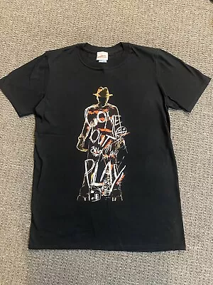 Buy A Nightmare On Elm Street - Come Out And Play - Black T Shirt Size S Adults • 10£