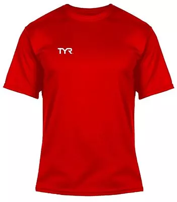 Buy TYR Men's Tech SP T-Shirt - Red • 21.33£