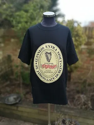 Buy Guinness Extra Stout Official Merchandise Cotton T-shirt Size M • 6£