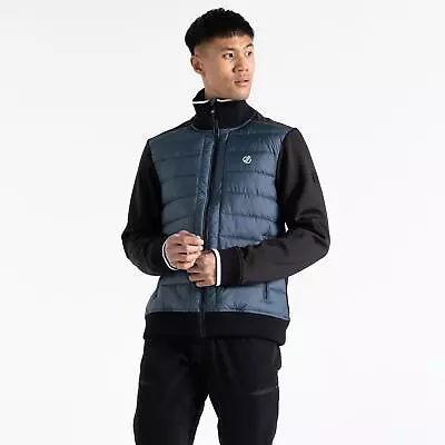 Buy Dare2b Frost Mens Jacket Padded Hybrid Zip Pockets • 49.09£