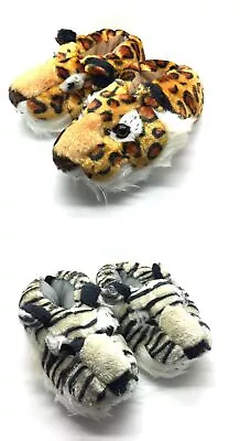 Buy Unisex LION TIGER Animal Novelty Funny Slippers All UK Sizes Kids To Adults Tig • 14£