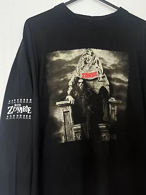 Buy Vintage Rob Zombie Long Sleeve Band T Shirt  • 75£
