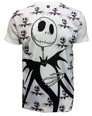 Buy Jack Skellington The Nightmare Before Christmas Bat Sublimation Unisex T Shirt • 13.99£