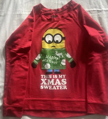 Buy Minions This Is My Xmas Sweater  Red Color Kids XL • 13.45£