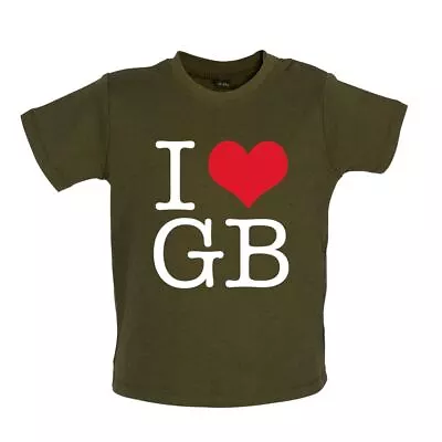 Buy I Heart GB - Baby T-Shirt / Babygrow - Band Tour Barlow Music Gary Concert TT • 10.95£