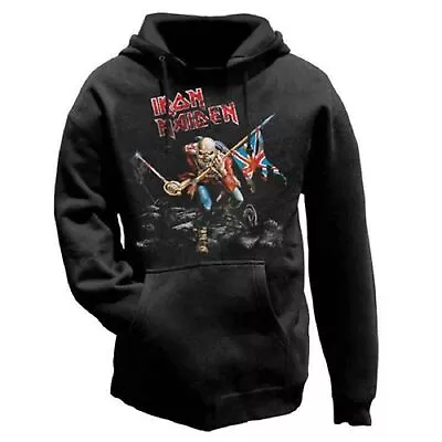 Buy Iron Maiden The Trooper Eddie Bruce Dickinson Official Hoodie Hooded Top • 47.65£