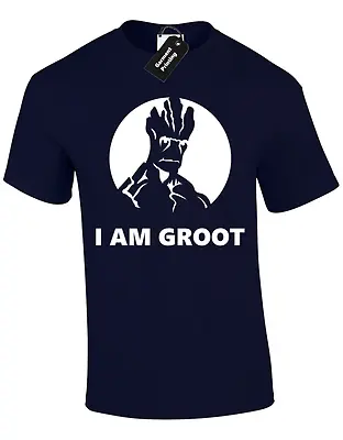 Buy I Am Groot Mens T Shirt Guardians Rocket Of The Galaxy Star Lord New Top S - 5xl • 8.99£