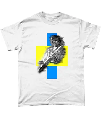Buy Keith Richards Colour Sketch T Shirt Ronnie Wood Rolling Stones Mick Jagger • 13.95£