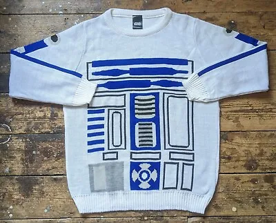 Buy Numskull Star Wars R2-D2 Unisex Ugly Knit L/s Christmas Festive Jumper Sweater L • 24.99£