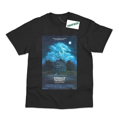Buy Retro Movie Poster Inspired By Fright Night 1985 DTG Printed T-Shirt • 13.45£