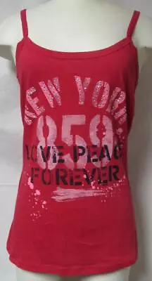 Buy FANG Women's Size Small  New York Love, Peace, Forever  Tank Top A1 6082 • 16.06£