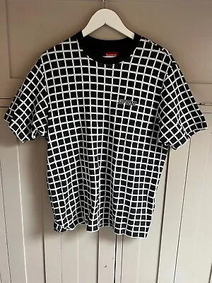 Buy Supreme Matrix Squares Rare T Shirt In Black/white - Medium Size • 35£