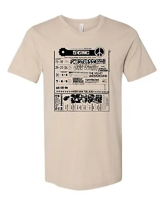 Buy VELVET UNDERGROUND SMALL T-shirt LA CAVE Mr Stress ZAPPA Spirit FLEETWOOD MAC • 5.67£