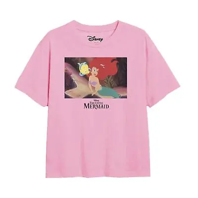 Buy Disney Girls T-shirt Little Mermaid Animation Still Top Tee 7-13 Years Official • 9.99£