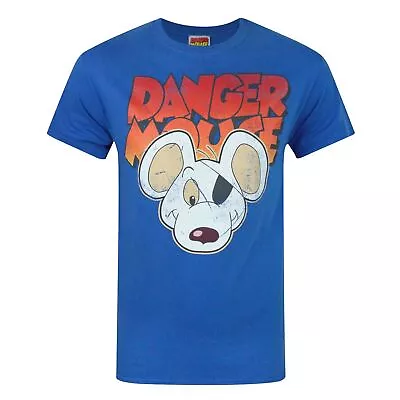 Buy Danger Mouse Mens Face T-Shirt NS4071 • 11.74£