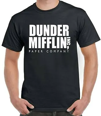 Buy Dunder Mifflin Funny T-Shirt The Office TV Show Gift • 9.99£