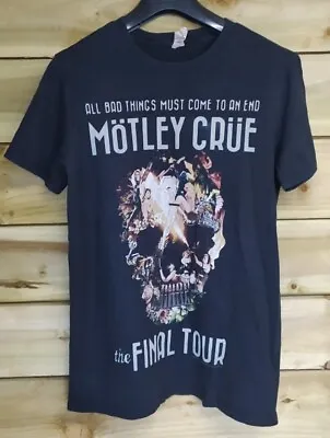 Buy RARE - Motley Crue The Final Tour 2015 Graphic Print Band T-shirt - RARE - S / M • 22.99£