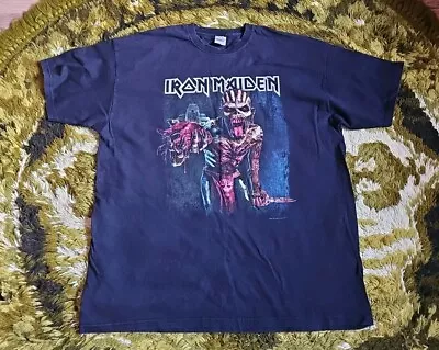 Buy Iron Maiden The Book Of Souls 2017 World Tour Short Sleeve T Shirt XXL • 24.99£