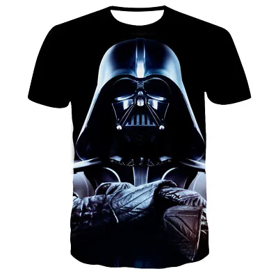 Buy Children Adult Unisex Top Print Star Wars Men's T-Shirt Dark Samurai Casual • 13.91£