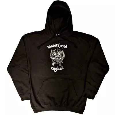 Buy Motorhead 'England' Pullover Hoodie - NEW • 32.99£