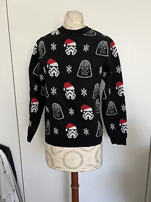 Buy New With Tags Zara Star Wars Kids Or Adult Christmas Sweater SZ 13-14 • 23.62£