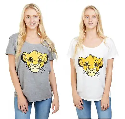 Buy Disney Womens T-shirt Lion King Simba S-XL Official • 10.49£