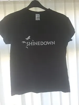 Buy Shinedown Sound Of Madness Ladies Black T Shirt Small UK 12 • 15£