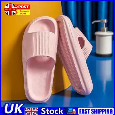 Buy Cool Slippers Anti-Slip Home Couples Slippers Elastic For Walking (Pink 38-39) U • 8.09£