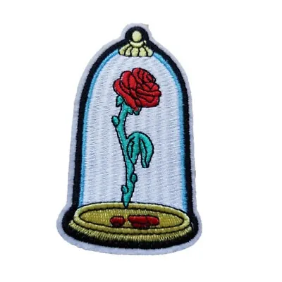 Buy Beauty And The Beast Rose Belle  Embroidered Iron On Sew On Patch Fancy Dress • 2.79£