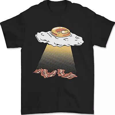 Buy Bacon Abduction Funny Alien UFO Food Mens T-Shirt 100% Cotton • 9.49£