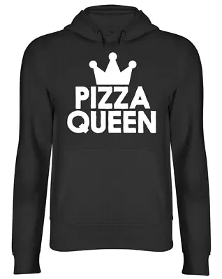Buy Pizza Queen Ladies Womens Hoodie • 17.99£