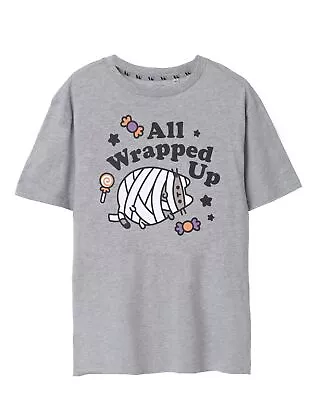 Buy Pusheen Grey Short Sleeved T-Shirt (Womens) • 16.99£