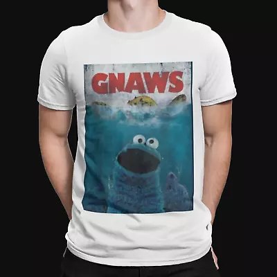Buy Gnaws Cookie Jaws T-Shirt - Gonzo Cartoon Cool Retro Funny TV Film Animal Kermit • 7.19£