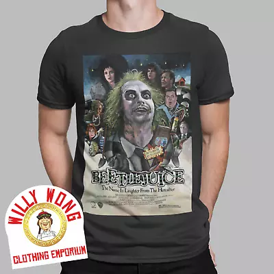 Buy Beetlejuice T-Shirt 80s Comedy Retro Movie Tee Classic Vintage Gift Japan Poster • 11.36£
