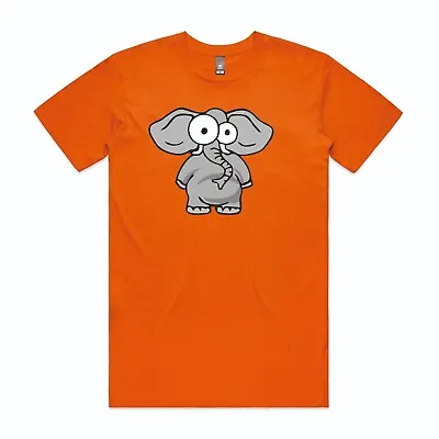 Buy Funny Elephant Printed T Shirt Retro Unisex Adult T Shirt Birthday Gift For Him • 11.49£