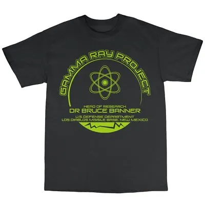 Buy Gamma Ray Project T-Shirt 100% Cotton The Hulk Inspired Dr Bruce Banner • 15.97£