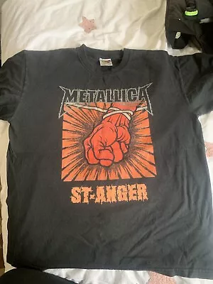Buy VINTAGE* Metallica St Anger 2004 European Tour  T-Shirt  • 75£