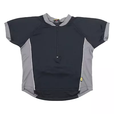 Buy DAREDEVIL Cycling Shirt Mens Jersey Black 1/2 Zip L • 13.99£