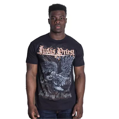 Buy Judas Priest Sad Wings Of Destiny Rob Halford Official Tee T-Shirt Mens Unisex • 17.13£
