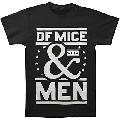 Buy Of Mice & Men Men's Centennial Short Sleeve T-Shirt XL Black • 9.27£