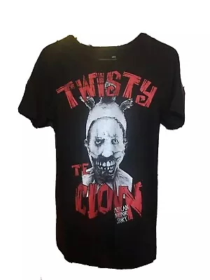 Buy American Horror Story Black T-shirt Twisty The Clown Size Xxs  • 21.71£